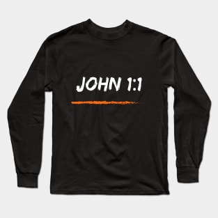 John 1:1 Long Sleeve T-Shirt
